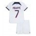 Paris Saint-Germain Kylian Mbappe #7 Dětské Oblečení Venkovní Dres 2023-24 Krátkým Rukávem (+ trenýrky)
